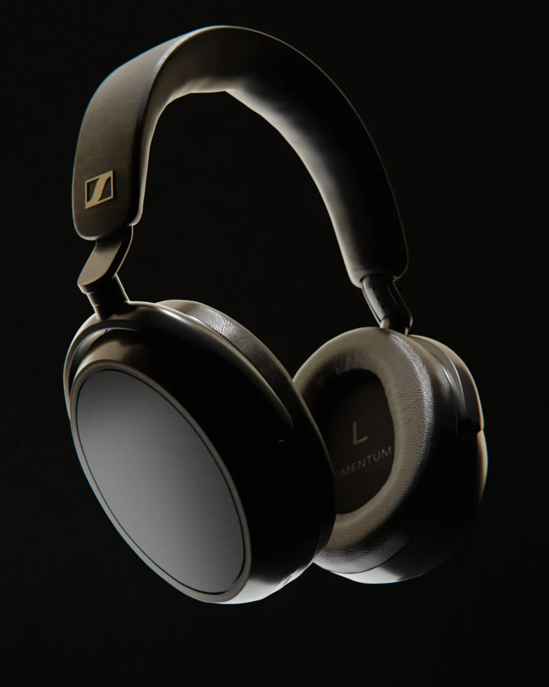 Cuffie Sennheiser Momentum 4, realizzate con Blender 3D